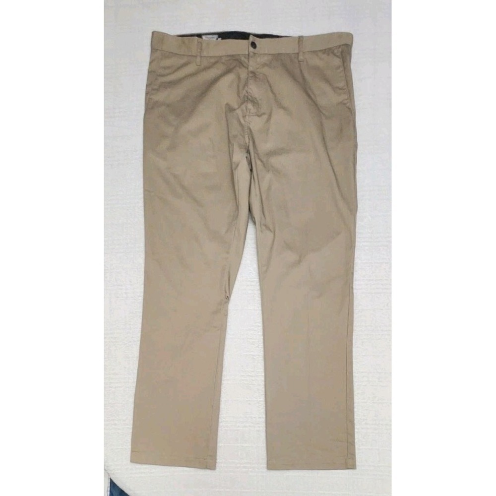Volcom Mens Size 40x34 Corpo Class Tan Khaki Chino Skate Pants